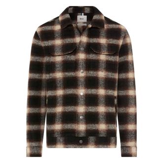 Brax Santiago Overshirt - - Jackets - Uomo - Marrone - 4XL