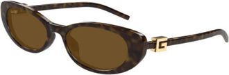 Gucci Brown Cat Eye Ladies Sunglasses GG1680S 004 52