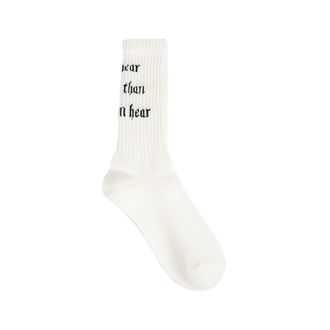 Undercover Ribbed Knit Socks