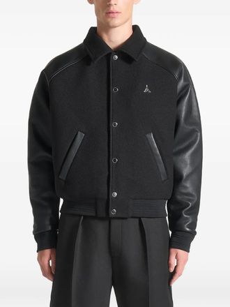 Mani&egrave;re De Voir Olivier raglan-sleeve jacket - Black