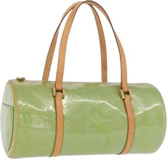 Louis Vuitton Pre-owned Handbags, female, Green, Size: ONE SIZE Pre-owned Leather Handbag