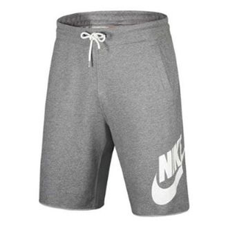 Nike Large Printing Loose Knit Shorts Gray 836278-091