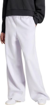 adidas Originals Wide Leg Pants in Frozen Purple at Nordstrom, Size X-Large