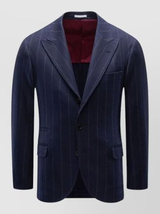 Brunello Cucinelli wool silk cashmere blazer