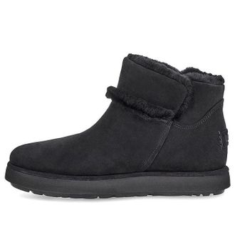 UGG (WMNS) UGG Classic Mini Spill Seam Blvd Snow Boots Black 1108145-BLK