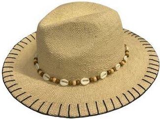 MARCUS ADLER Whipstitch Panama Hat in Natural at Nordstrom Rack