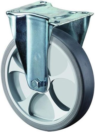 OEM Ruleta Fija D.250 Mm Capacidad De Carga 300 Kg Thermopl