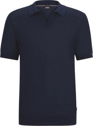 HUGO BOSS Uomo, Maglie, Blu, S, new