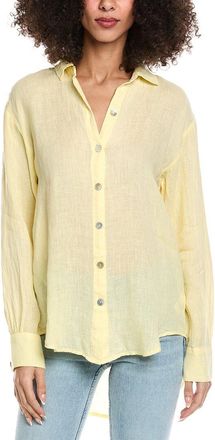 Bella Dahl Boyfriend Linen Button Down Shirt