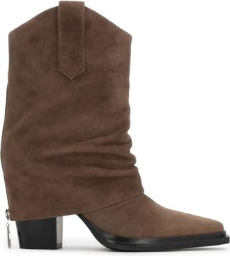 Kazar Su&egrave;de Cowboylaarzen - Dames - Cowboylaarzen - Bruin - 40 EU - Su&egrave;de - Schoenen