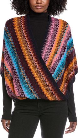 Missoni Wool-Blend Poncho