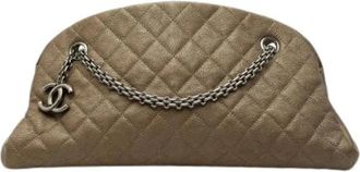 Chanel Pre-owned Just Mademoiselle - Dames - Vintage Handtas - Bruin - ONE Size - Leer - Vintage