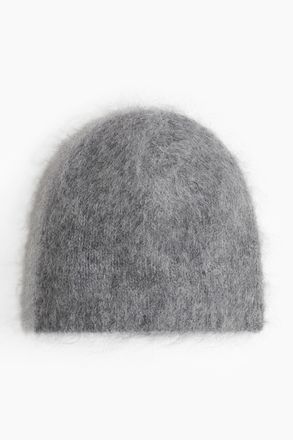 H&M Beanie aus Mohairmix - Grau