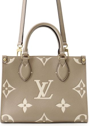 Louis Vuitton Monogram Empreinte Tourterelle Monogram Empreinte Handbag Shoulder Bag Tote Bag (Pre-Owned)