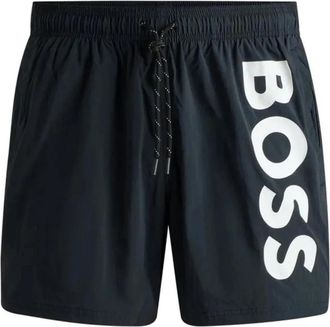 HUGO BOSS Zwemshorts - Heren - Strandmode - Zwart - S - Badmode