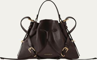 Givenchy Voyou Small Buckle Shoulder Bag in Leather