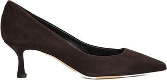 Ninalilou Pump Suede Ebony Heel 55Mm
