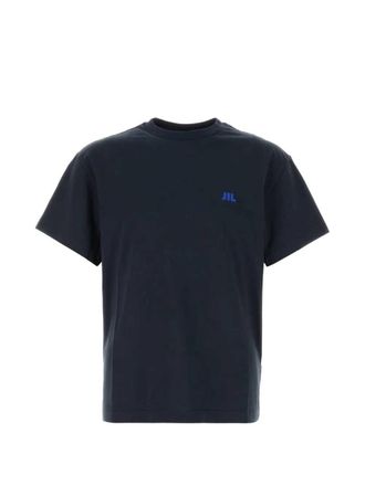 Jil Sander T-Shirt mit gesticktem Logo