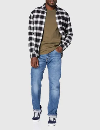 Levi's Regular Fremont Drop Shot Denim Jeans In Medium Blue