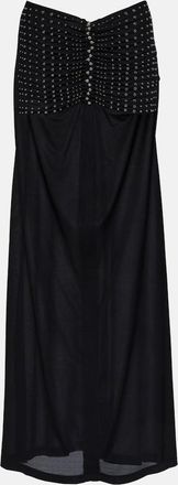 Paco Rabanne Embellished maxi skirt