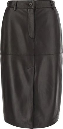 P.A.R.O.S.H. Mujer, Faldas, Marr&oacute;n, Talla: S