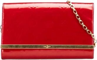 Louis Vuitton Pre-owned Clutches, female, Red, Size: ONE SIZE Pre-owned Leather louis-vuitton-bags