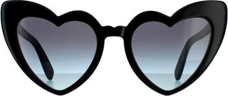 Saint Laurent zonnebril SL 181 Lou Lou 008 Zwart Blue Gradi&euml;nt