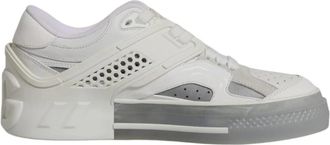 Dolce & Gabbana Portofino Kant Leren Sneakers - Heren - Sneakers - Wit - 39 EU - Leer - Schoenen