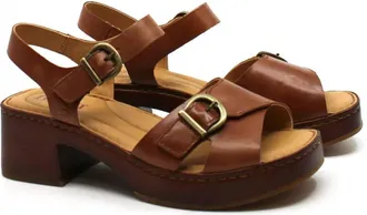 Born Womens Bella Sandal In Dark Tan