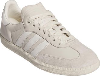 adidas Humanrace Samba Low Top Sneaker in Cloud White/Aluminum at Nordstrom Rack, Size 3.5