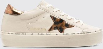 Golden Goose Sneakers Hi Star in pelle e cavallino animalier con suola platform