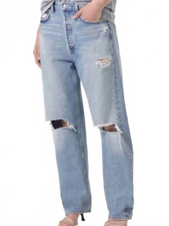 A Gold E 90s Mid Rise Loose Fit Jean In Threadbare