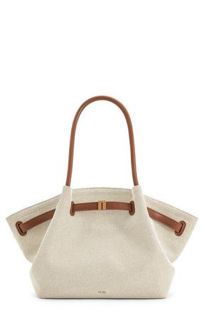 JW PEI Medium Hana Tote in Beige Canvas at Nordstrom
