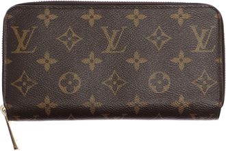Louis Vuitton Brown Monogram Long Wallet (Bi-Fold) (Pre-Owned)