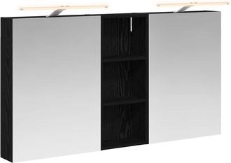 vidaXL Juego De Muebles De Ba&ntilde;o 3 Uds. 130 X 14,5 X 70 Cm Vidaxl