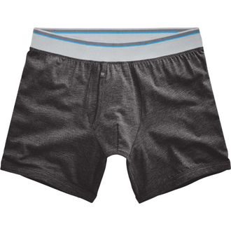 Mack Weldon 18-Hour Jersey Boxer Briefs in Charcoal Heather at Nordstrom, Size X-Large