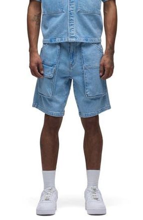 Hudson Industry Denim Cargo Shorts in Hazy at Nordstrom Rack, Size 34