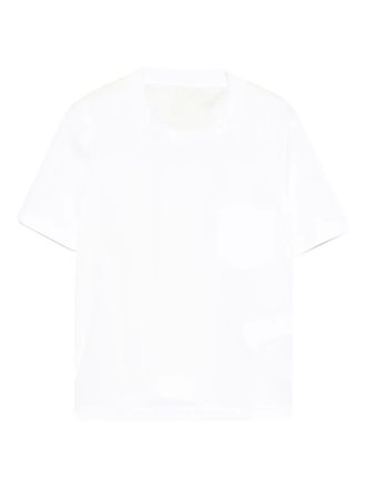 sacai chest-pocket T-shirt - Wit