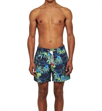 Orlebar Brown Standard Islet Swim Shorts In Night Iris