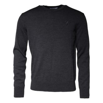 Dolce & Gabbana Heren, Truien, Grijs, Maat: S Wol