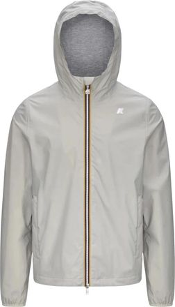 K-Way Jack Stretch Nylon Jersey - Heren - Zomerjassen - Beige - L - Nylon - Jassen