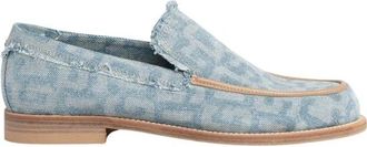 GCDS Schoenen - Dames - Loafers - Blauw - 42 EU - Leer - Schoenen