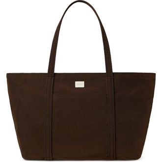 Loeffler Randall Dina Travel Tote in Chocolate at Nordstrom