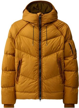 C.P. Company Piumino Corto Down Shield - - Jackets - Uomo - Marrone - S