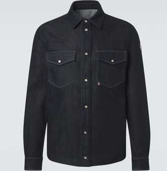 Moncler Camisa de denim