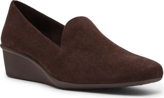 Anne Klein Wendell Wedge Pump in Chocolate at Nordstrom, Size 5.5