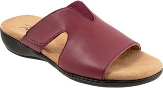 Trotters Roxine 2.0 Slide Sandal - Multiple Widths Available in Cherry at Nordstrom, Size 10.5