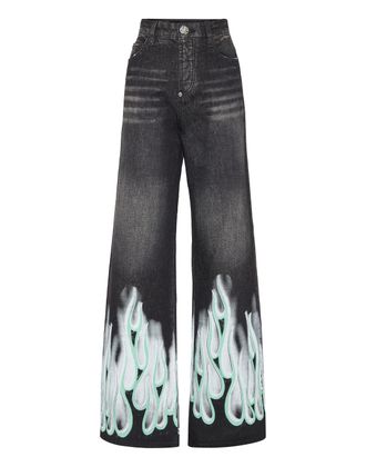 Philipp Plein Jeans Skater Fit Flame