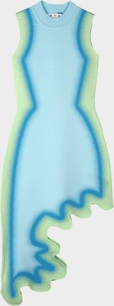 Ph5 Brooklyn Wavy Asymmetric Dress