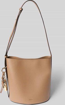 Furla Handtasche aus Leder mit Label-Detail Modell ROXIE in Hellbraun, Gr&ouml;&szlig;e 1